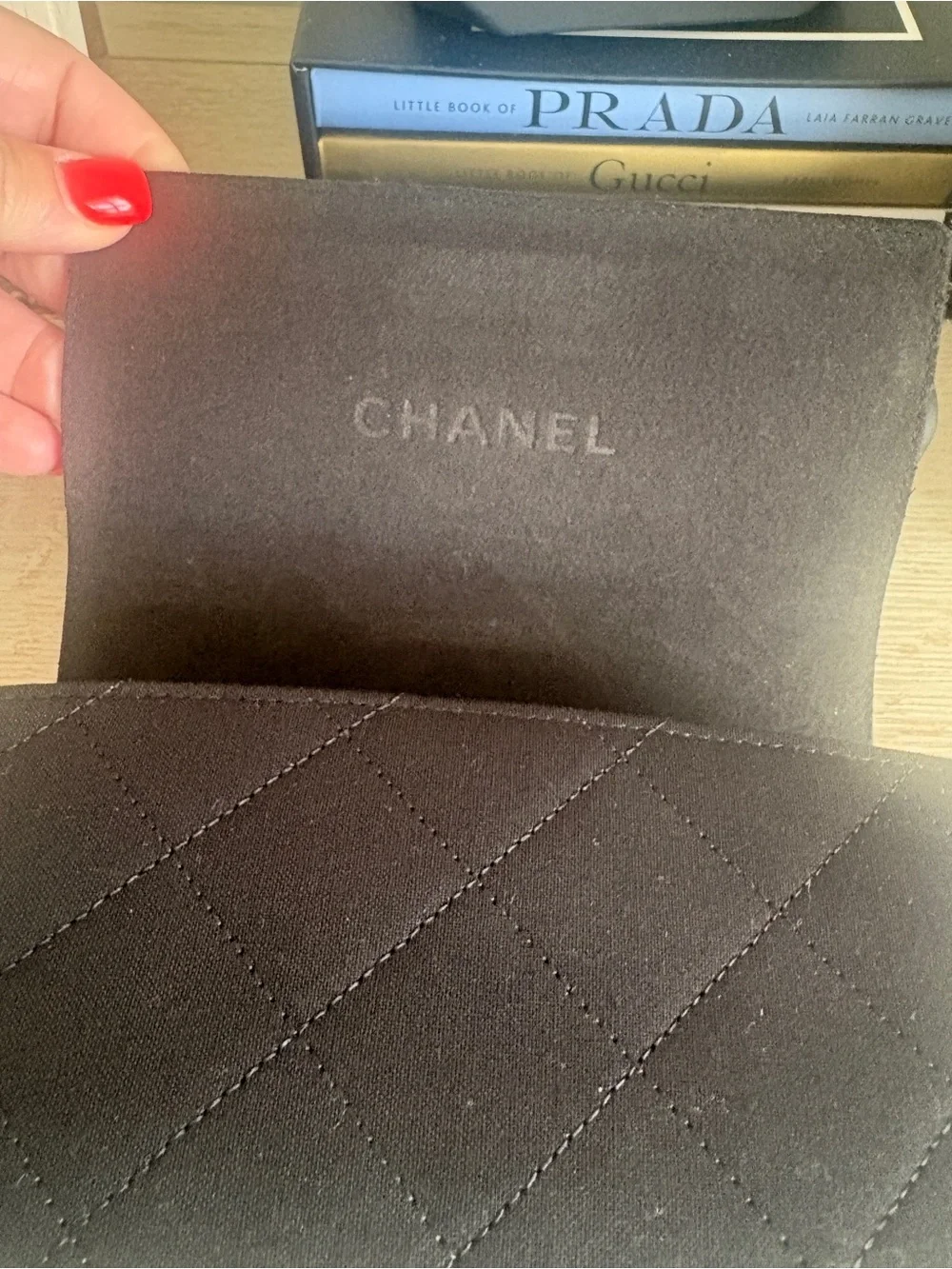 CHANEL Oversized Shield Sunglasses in Dark Brown and Black